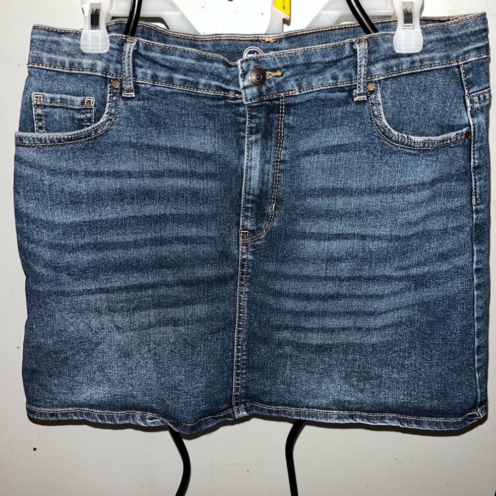Wonder Nation Blue Denim Mini Skirt
